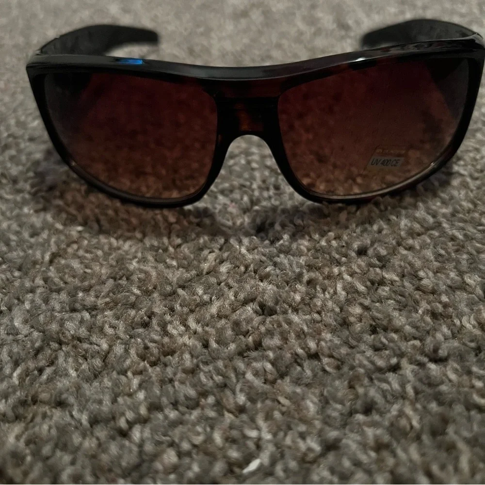 Sunglasses Retro Square Unisex Fashion Siamese Lens Shades UV400